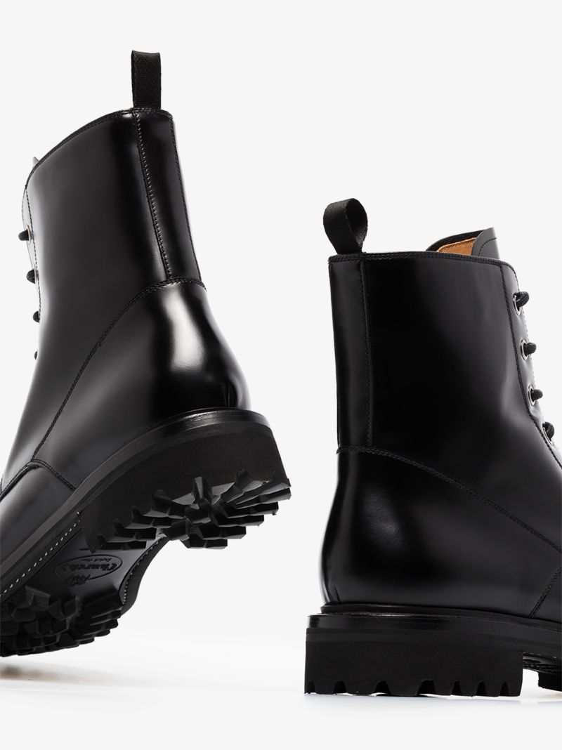 Black Nanalah Leather Ankle Boots