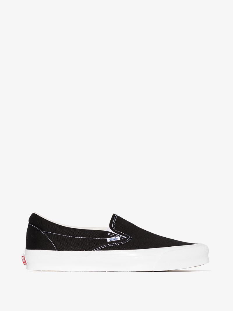 Black Ua Og Classic Slip-on Lx Sneakers