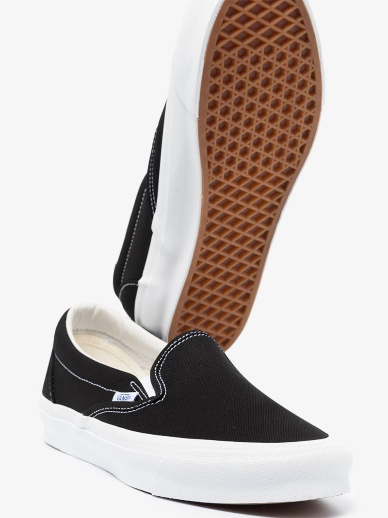 Black Ua Og Classic Slip-on Lx Sneakers