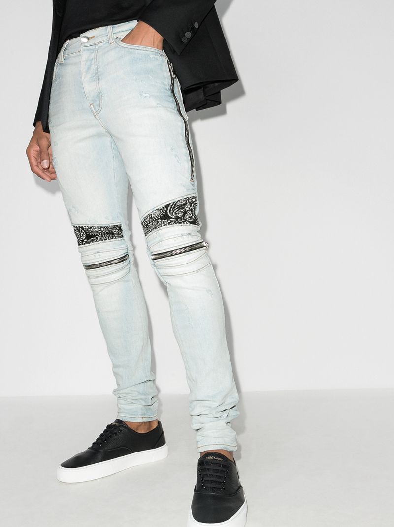 Mx2 Bandana Skinny Jeans
