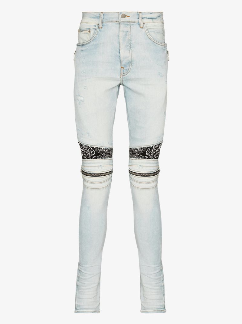 Mx2 Bandana Skinny Jeans