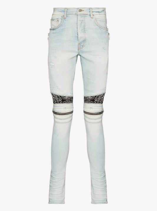 Mx2 Bandana Skinny Jeans