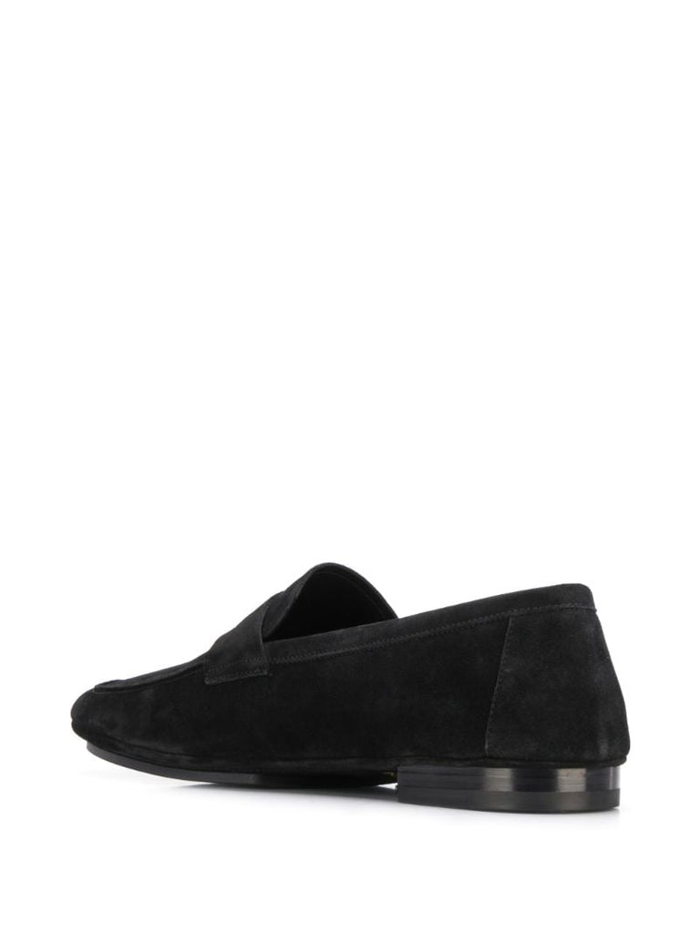 Black Berwick Suede Loafers