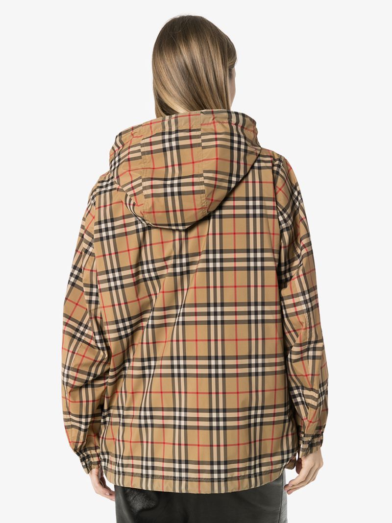 Vintage Check Windbreaker