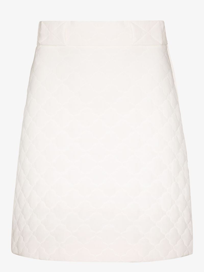 Quilted Mini Skirt