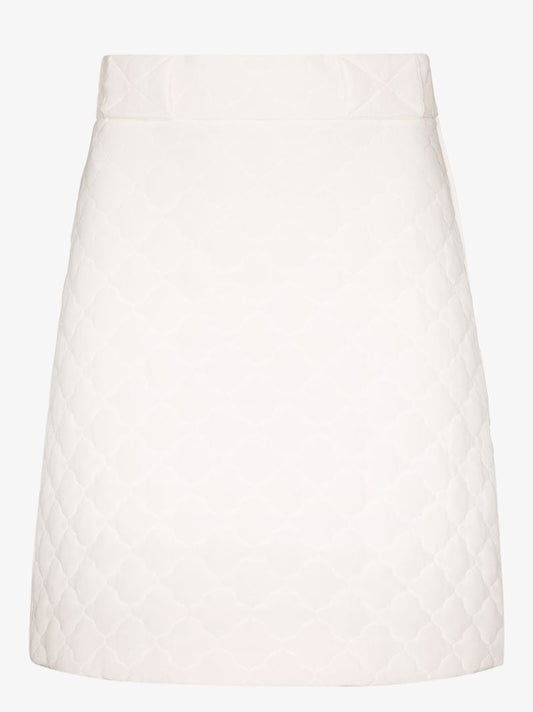 Quilted Mini Skirt