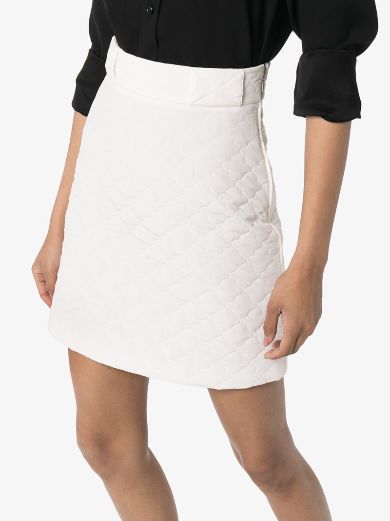 Quilted Mini Skirt