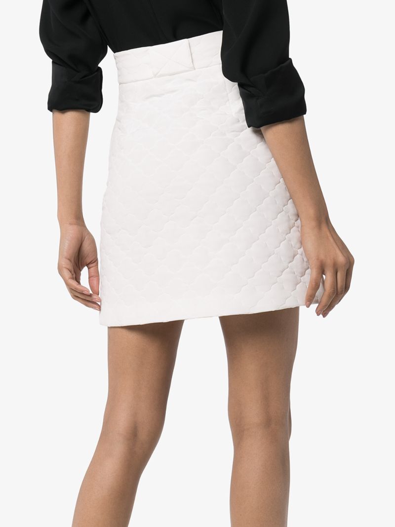 Quilted Mini Skirt