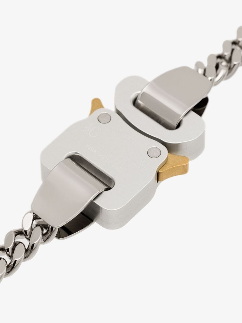 Buckle Detail Chain Necklace
