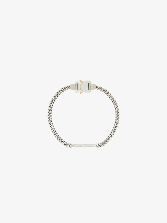 Buckle Detail Chain Necklace
