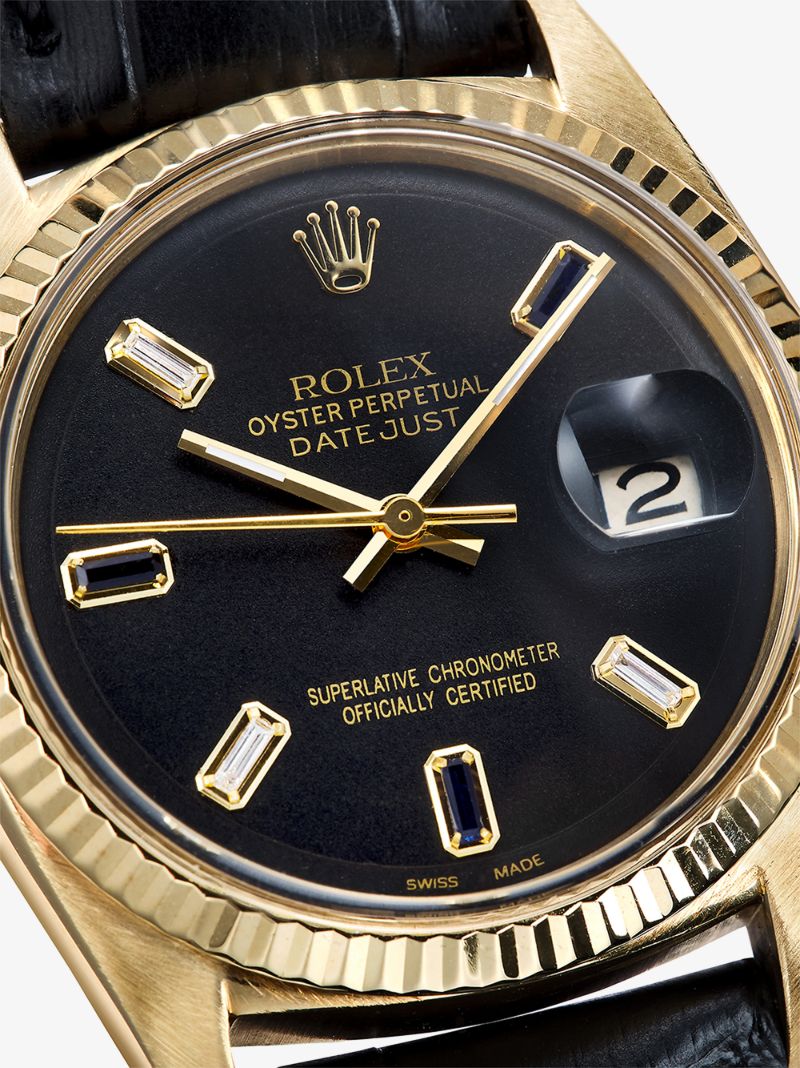 Reworked Vintage Rolex Oyster Perpetual Datejust Watch