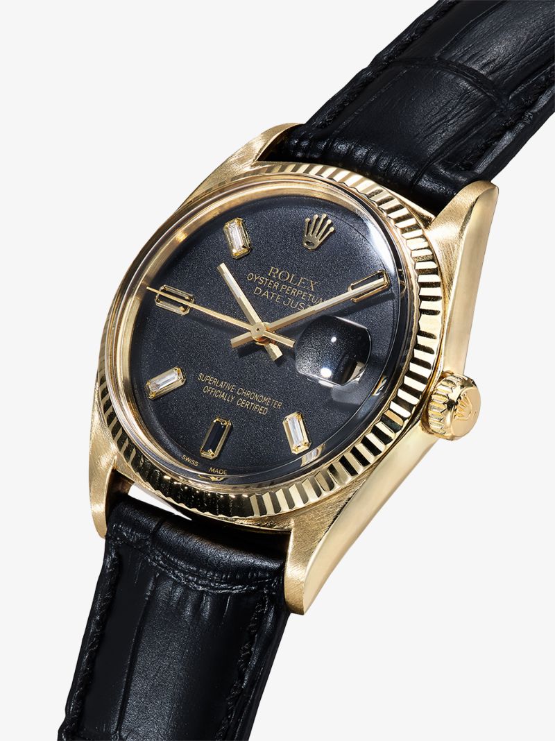Reworked Vintage Rolex Oyster Perpetual Datejust Watch