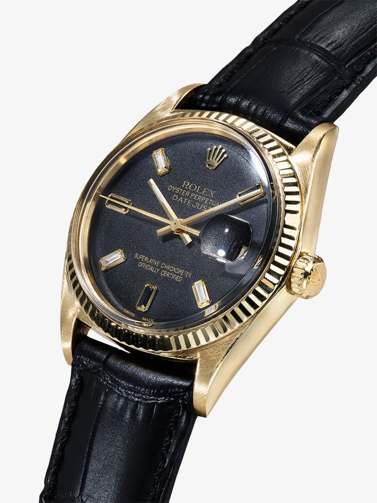 Reworked Vintage Rolex Oyster Perpetual Datejust Watch