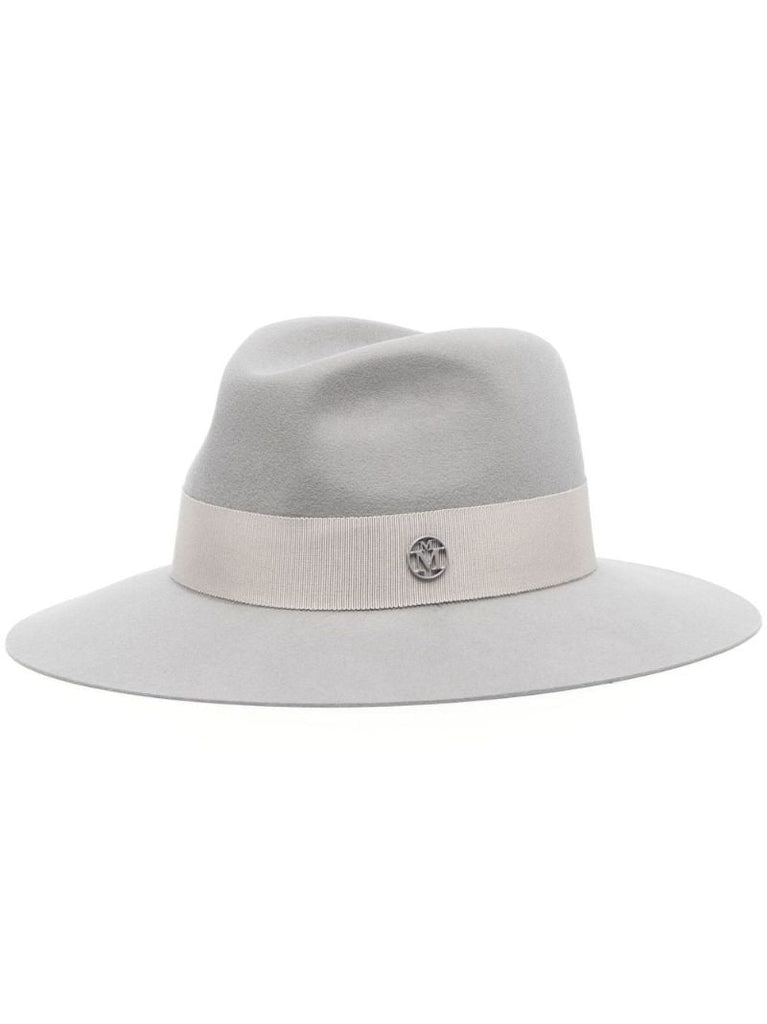 Grey Henriet Fedora Hat