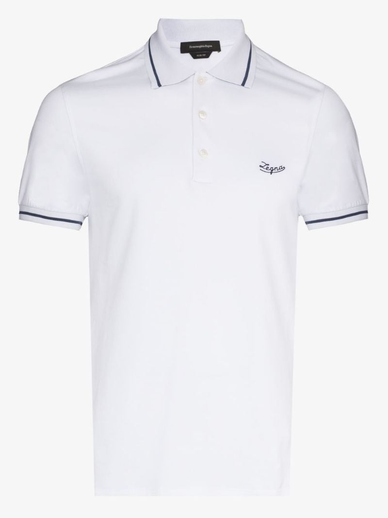 Logo-embroidered Polo Shirt