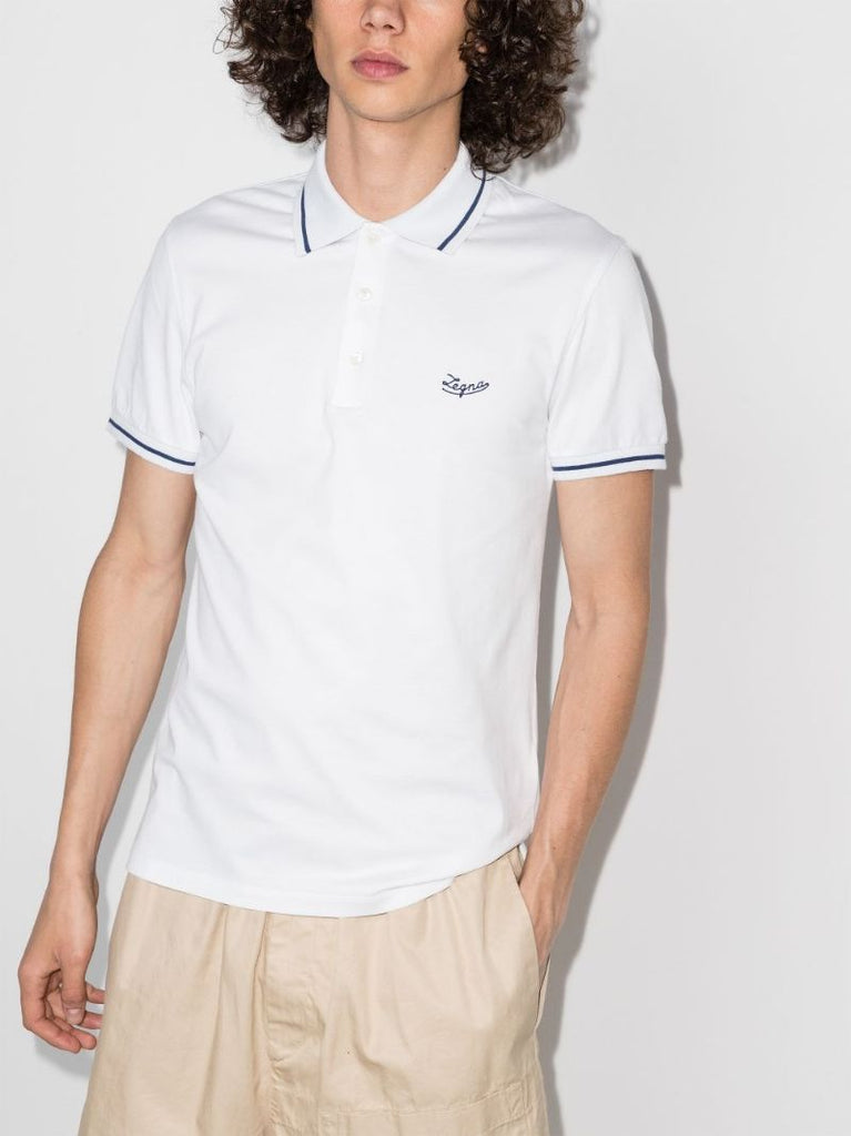 Logo-embroidered Polo Shirt