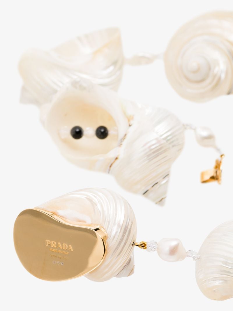 Gold-plated Oversized Shell Choker