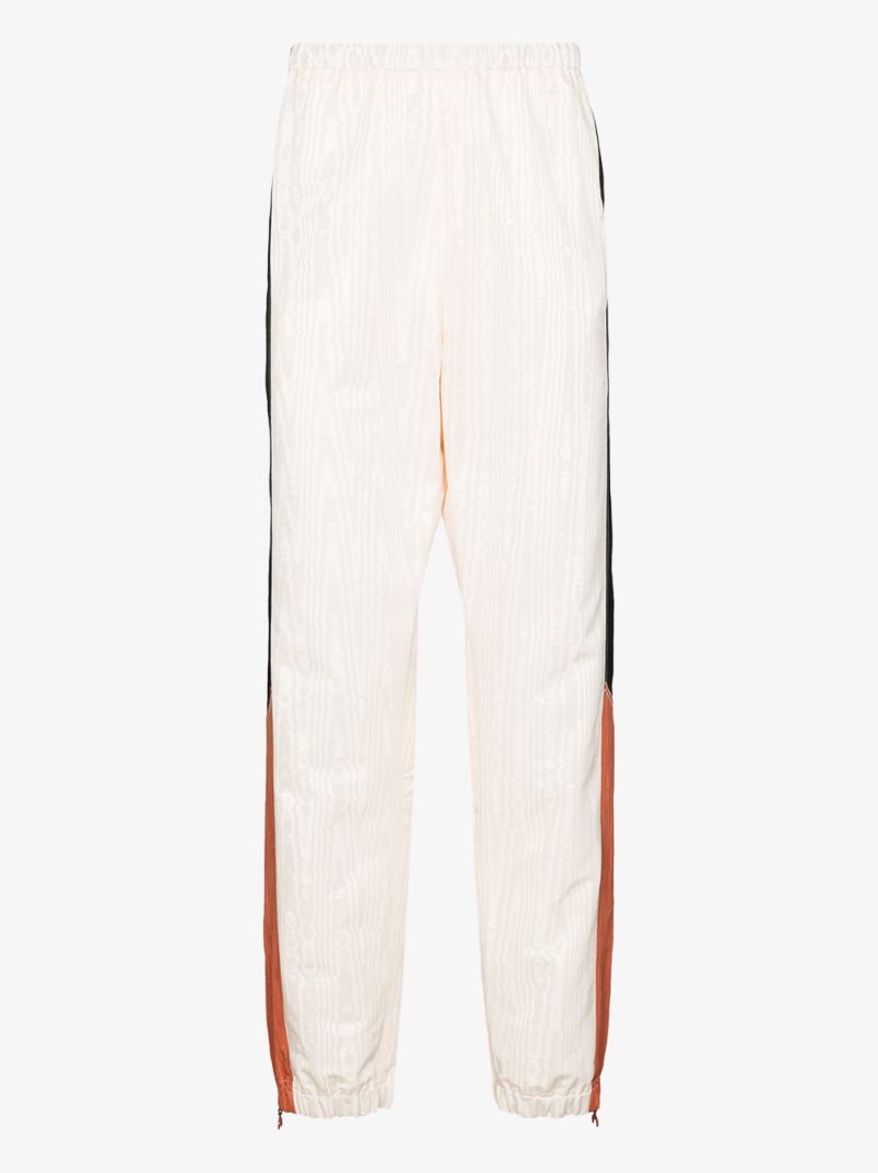 Panelled MoirÃ_x0083_Â© Track Pants