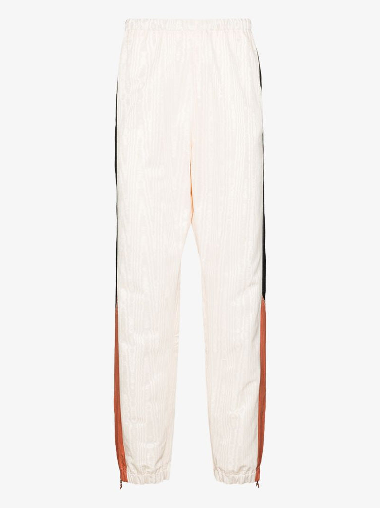 Panelled MoirÃ_x0083_Â© Track Pants