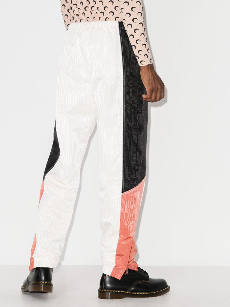 Panelled MoirÃ_x0083_Â© Track Pants