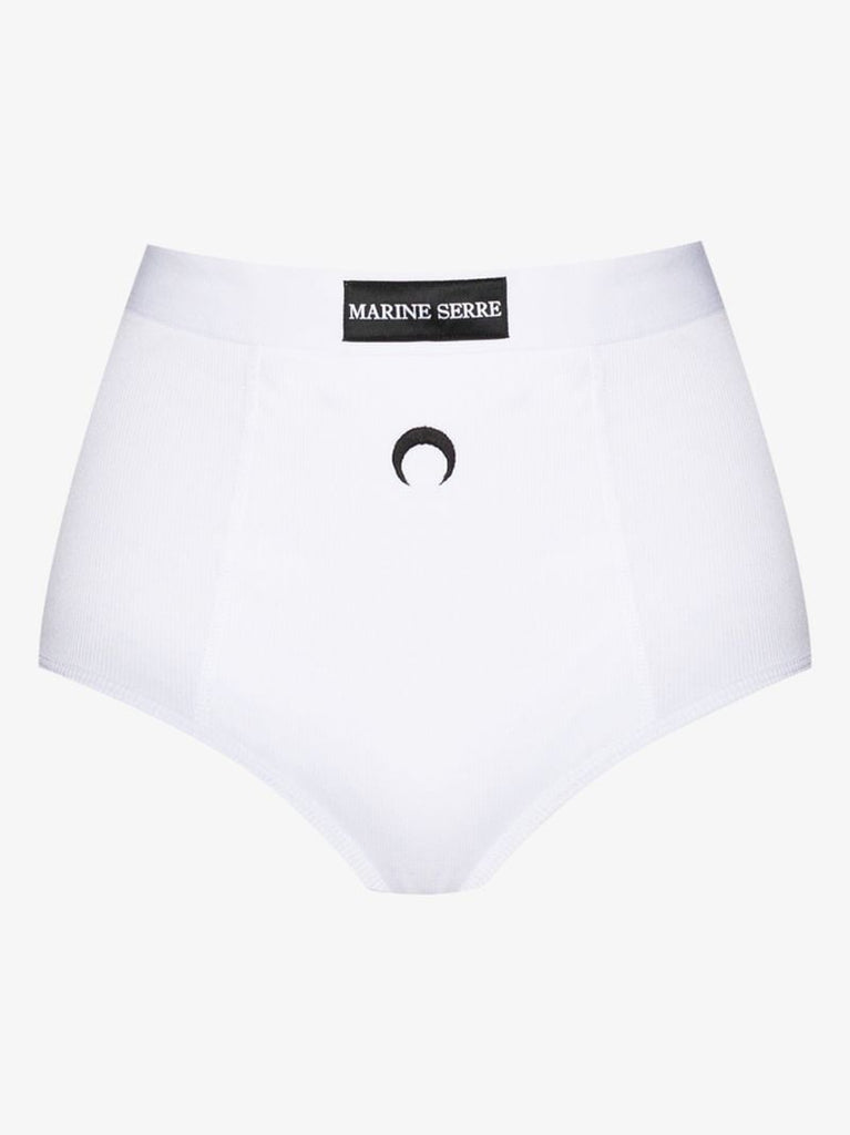 Crescent Moon High Waist Briefs