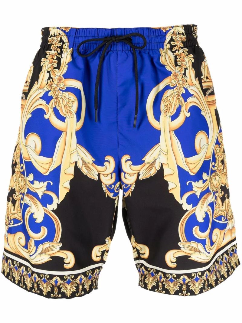 Baroque Print Swim Shorts