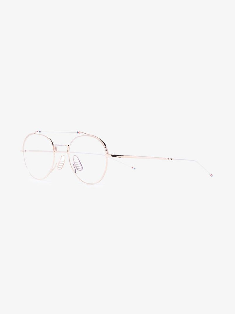 Gold Tone Round Glasses