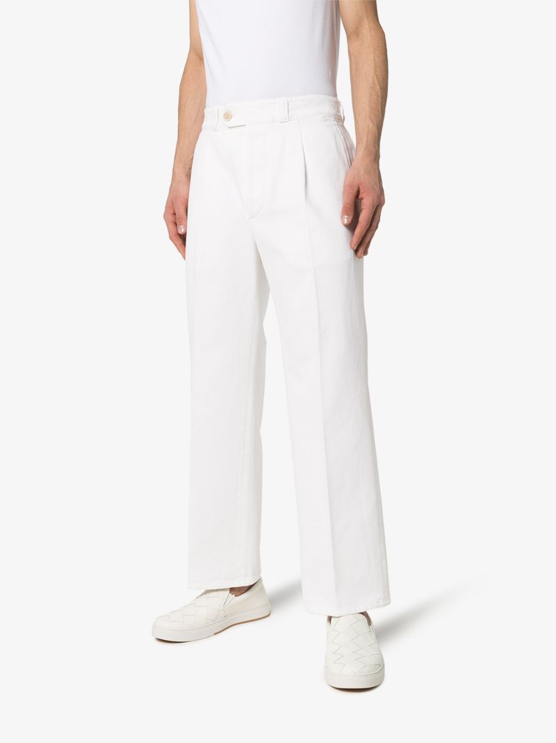 Pleated Regular Fit Jeans