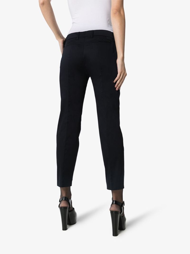 Cropped Chino Trousers
