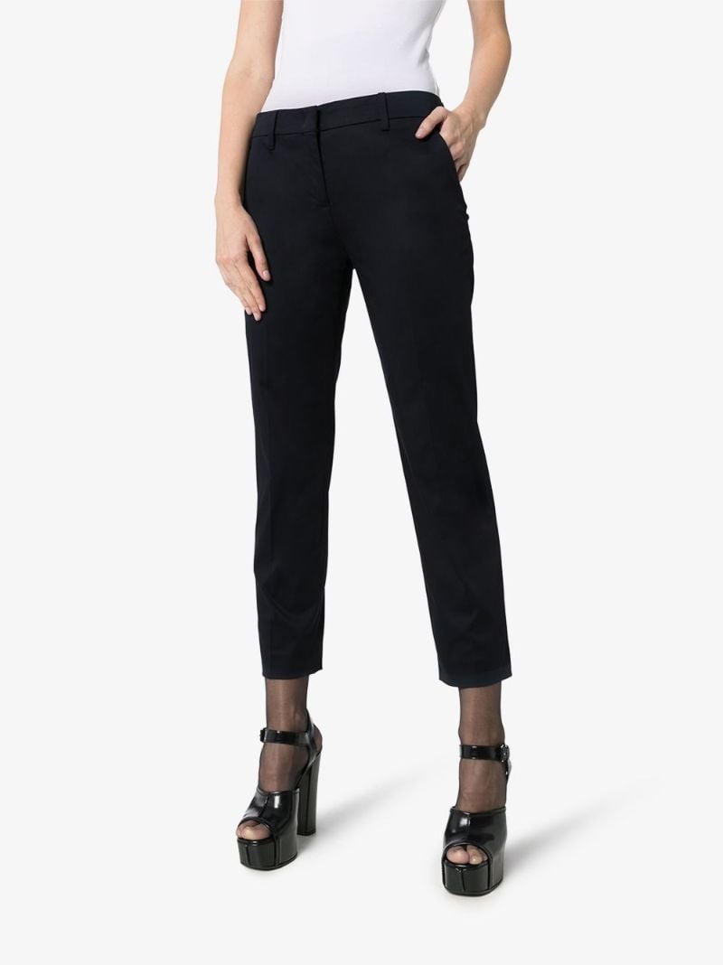 Cropped Chino Trousers