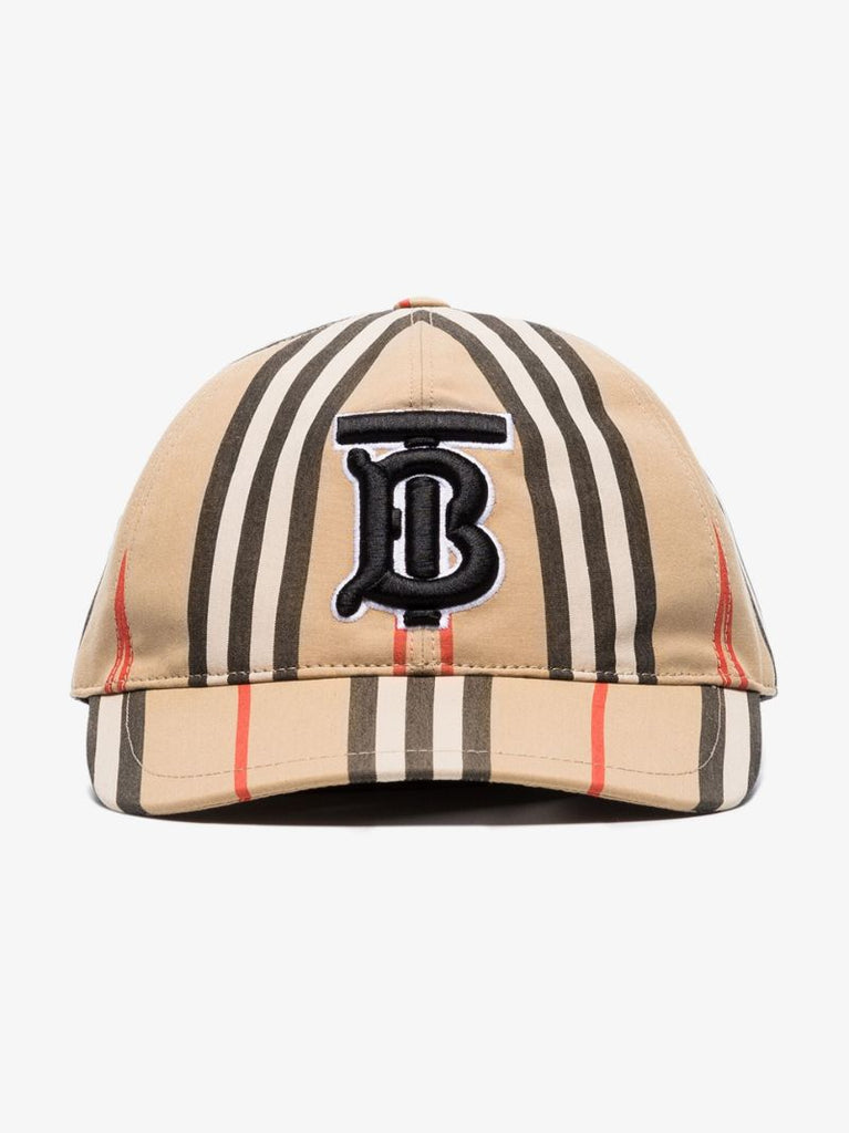 Brown Icon Stripe Baseball Cap