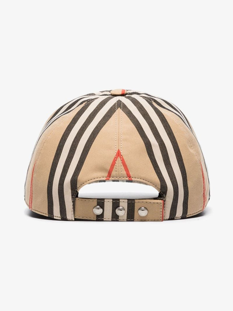 Brown Icon Stripe Baseball Cap