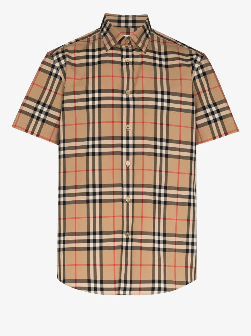 Neutral Caxton Vintage Check Shirt