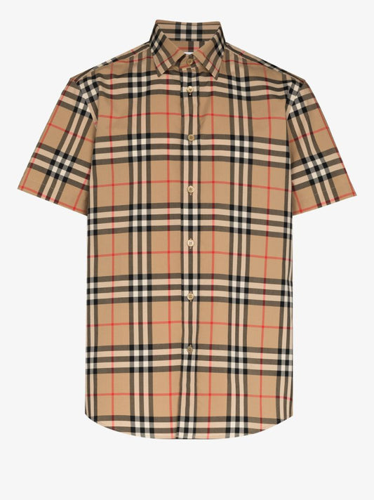 Neutral Caxton Vintage Check Shirt