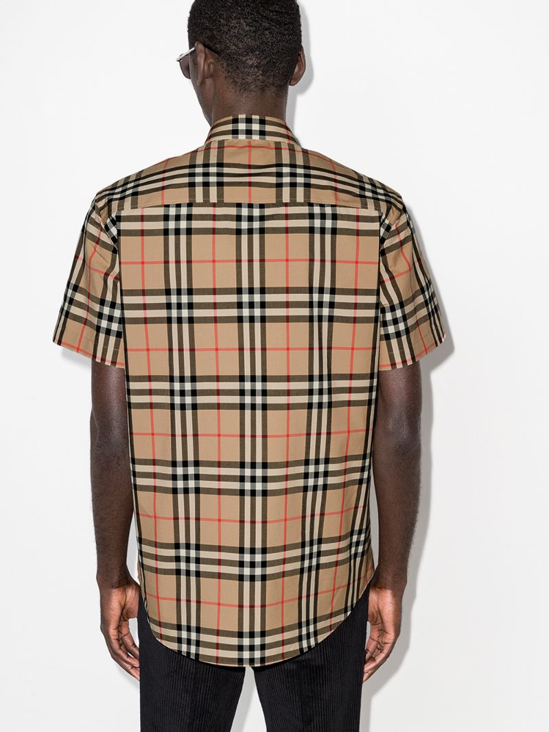 Neutral Caxton Vintage Check Shirt