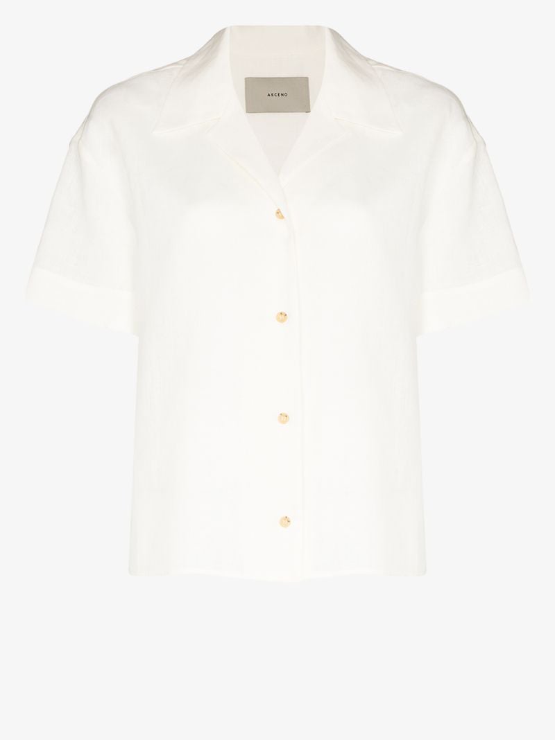 White Prague Short-sleeve Shirt