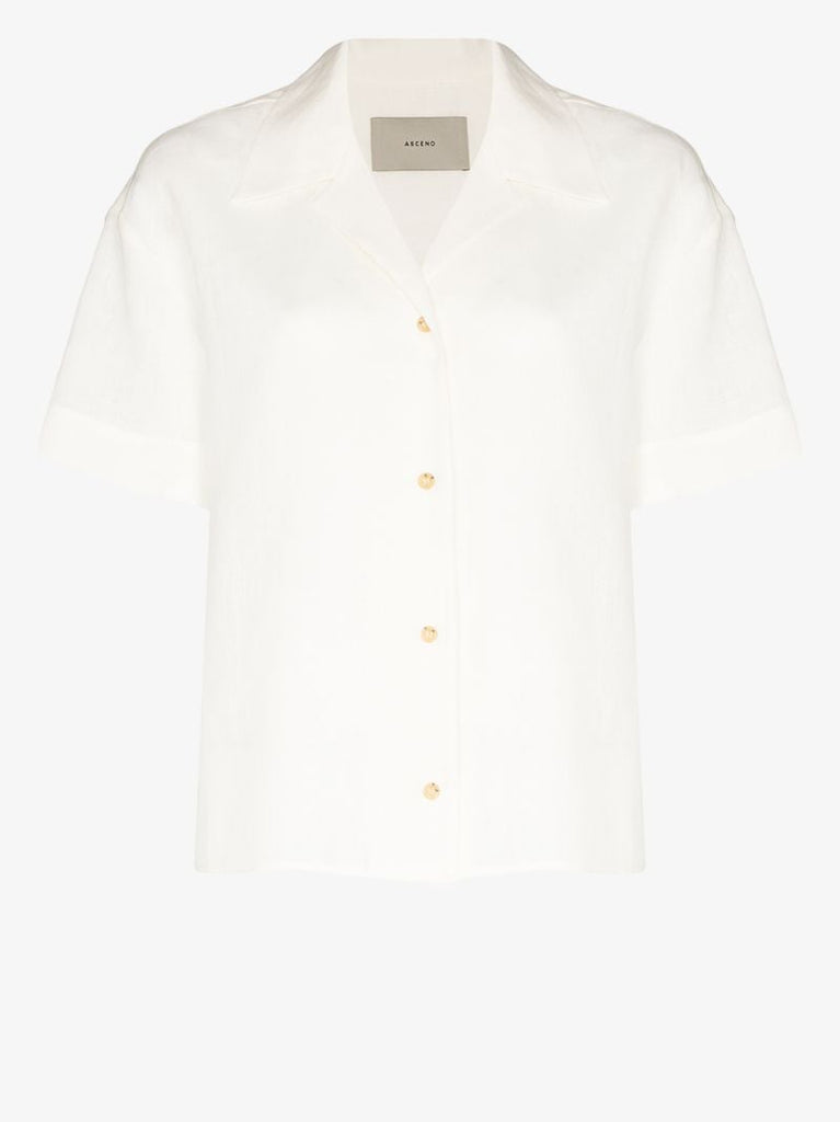 White Prague Short-sleeve Shirt