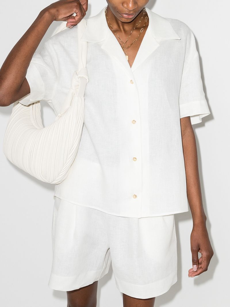 White Prague Short-sleeve Shirt