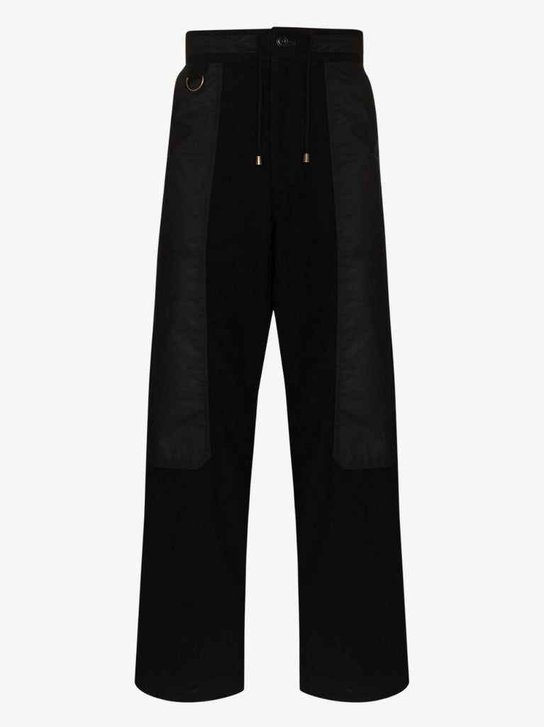 Panelled Drawstring Trousers
