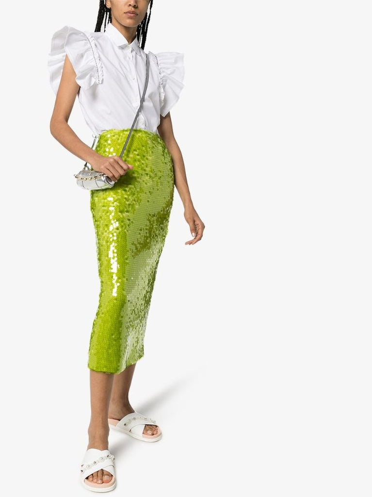Sleeveless Poplin Blouse