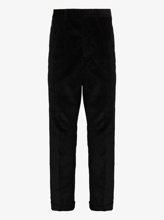 Corduroy Tapered Trousers