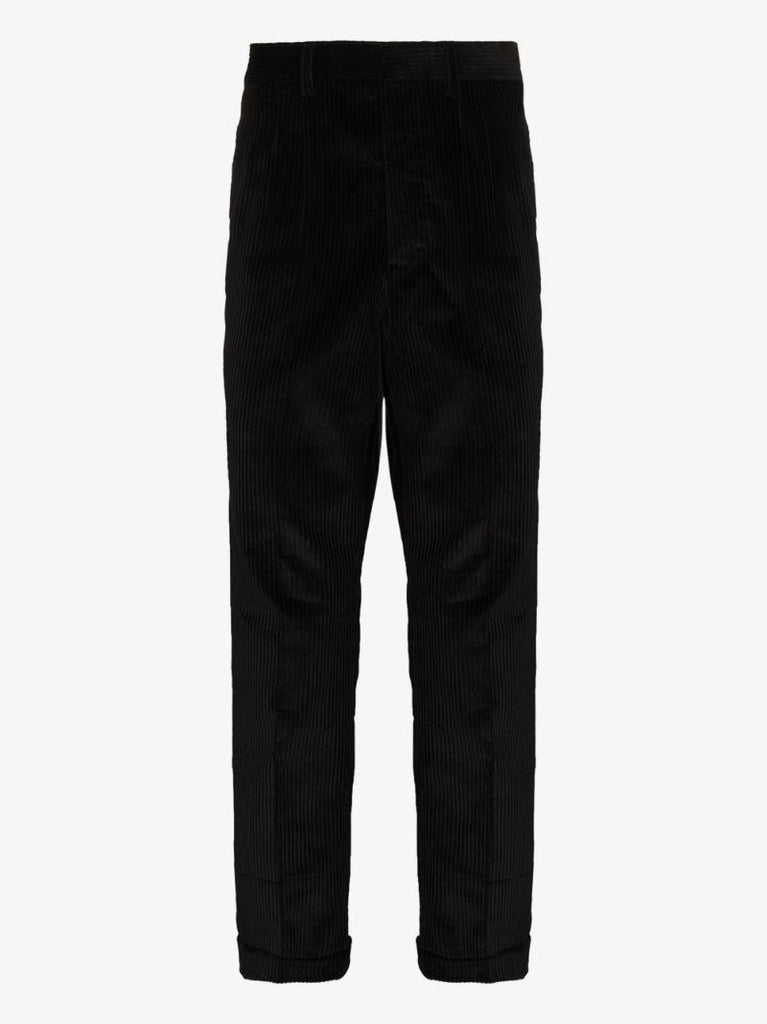 Corduroy Tapered Trousers