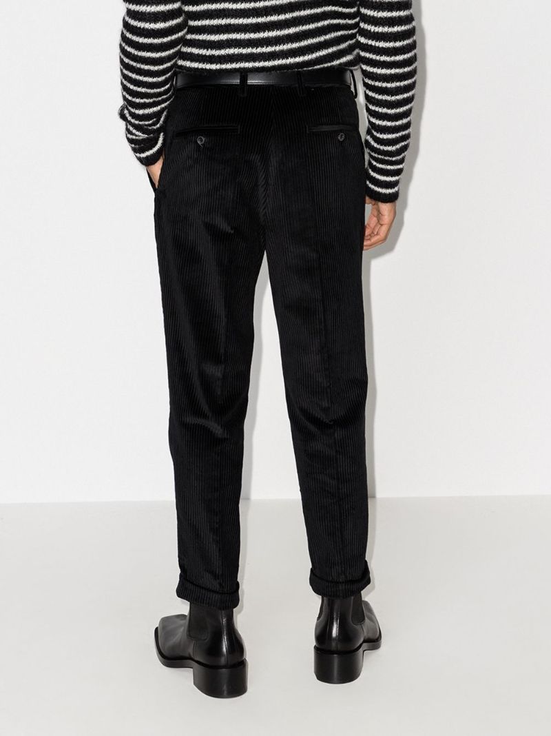 Corduroy Tapered Trousers