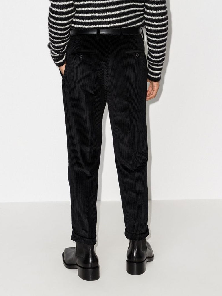 Corduroy Tapered Trousers