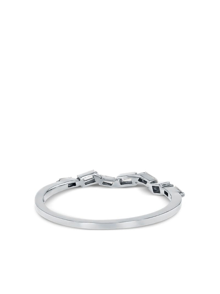 18k White Gold Fireworks Diamond Ring