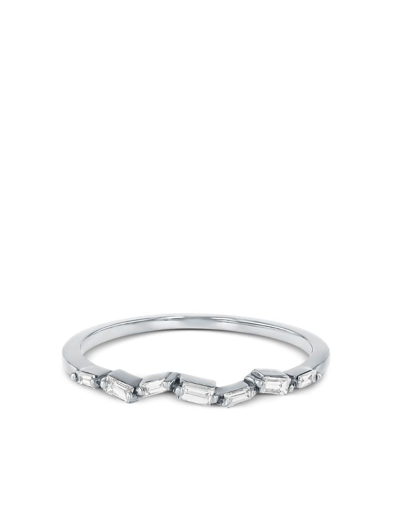 18k White Gold Fireworks Diamond Ring