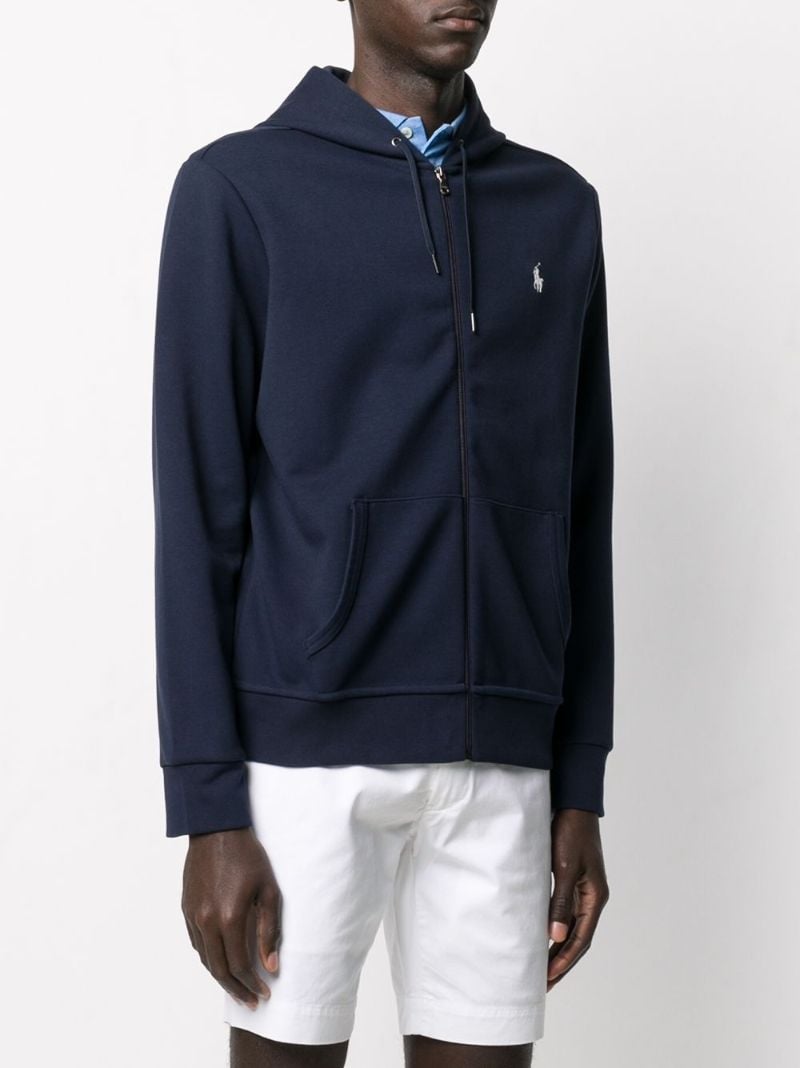 Blue Polo Pony Hoodie