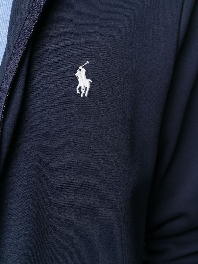 Blue Polo Pony Hoodie