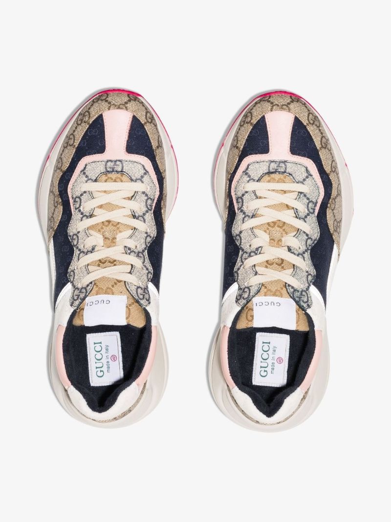 Neutral Rython Low Top Canvas Sneakers