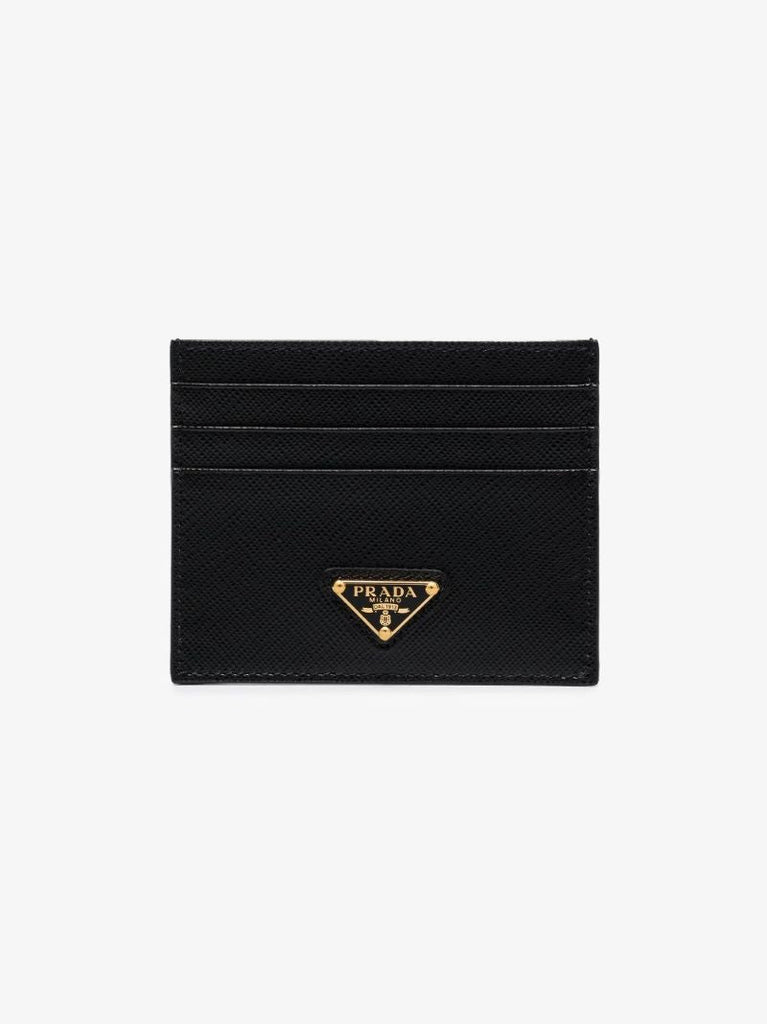 Black Leather Card Holder